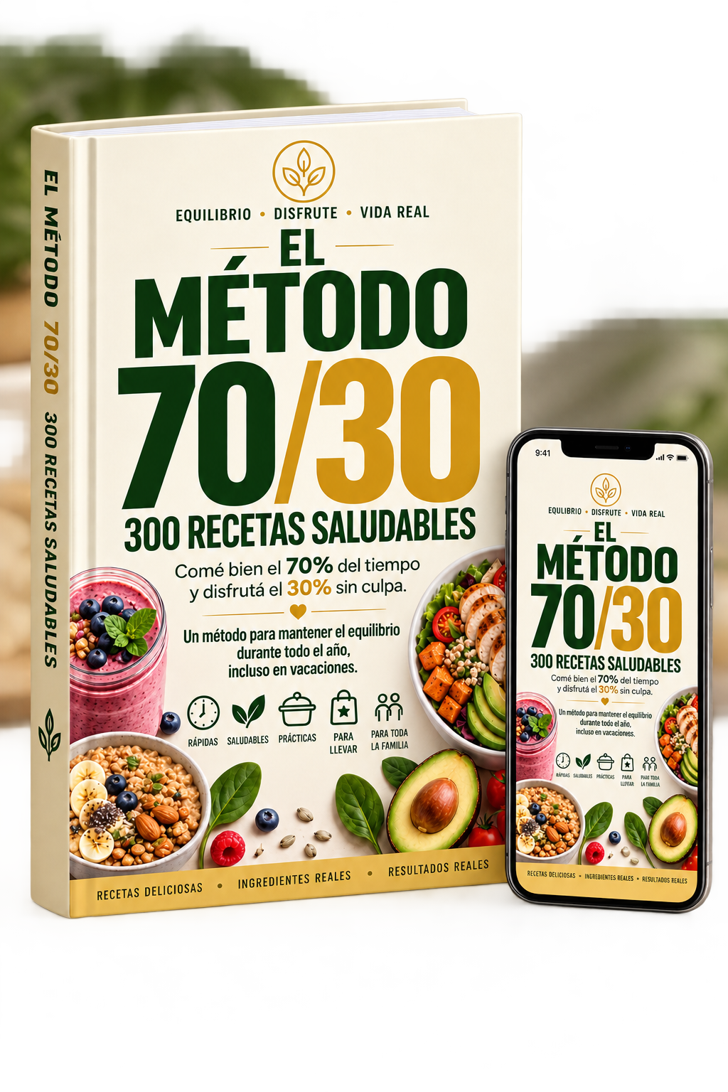 El Método 70/30 — 300 Recetas Saludables